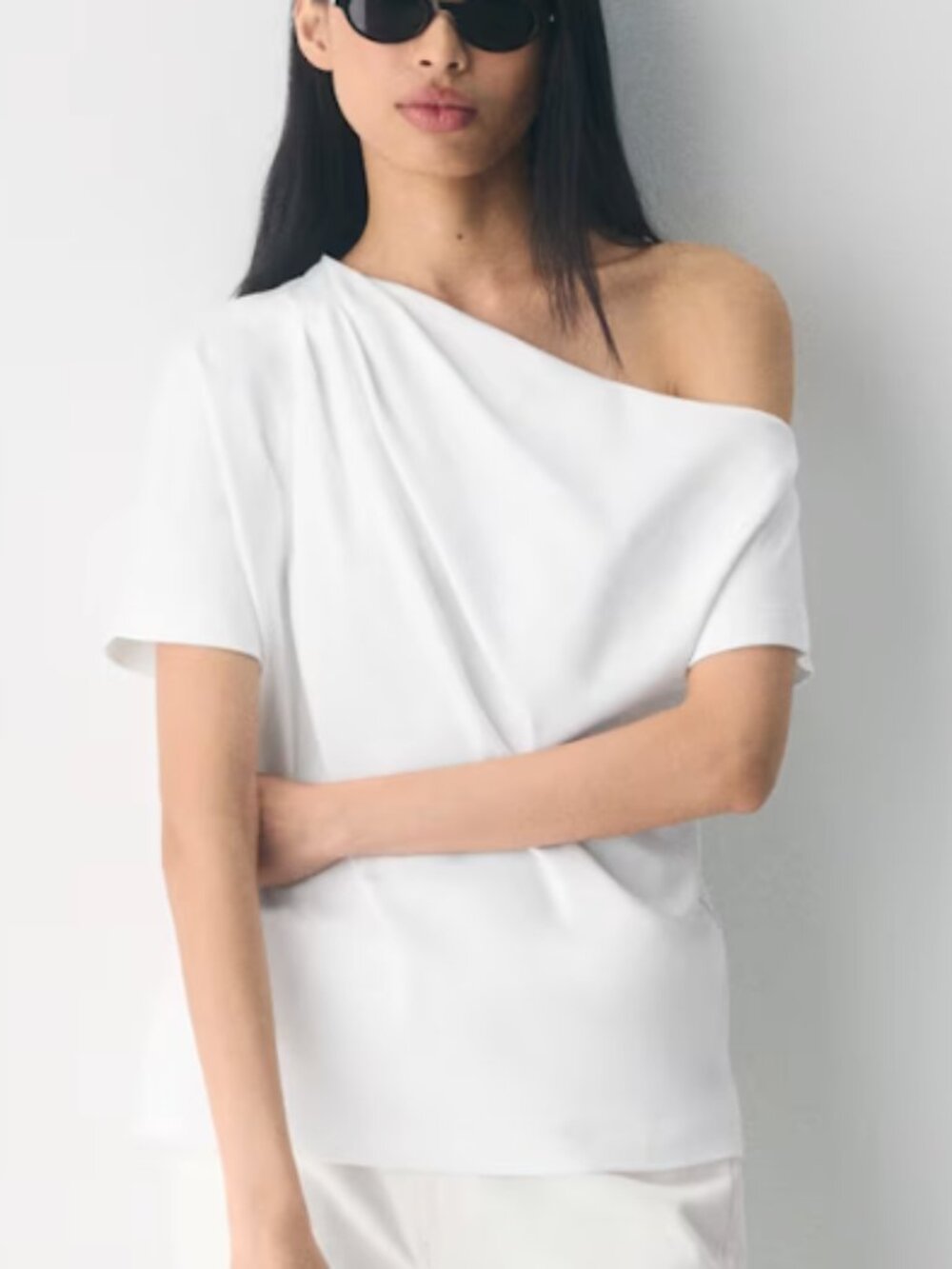 Babaton InterLock Cotton Script Top